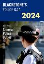 Blackstone'S Police Q&A'S 2024 Volume 3: General Police Duties - Preview