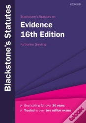 Capa do artigo Blackstones Statutes On Evidence 16e Pap