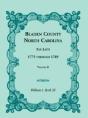 Bladen County, North Carolina, Tax Lists - Preview
