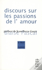 Capa do artigo Blaise Pascal ; Discours Sur Les Passions De L