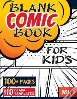 Capa do artigo Blank Comic Book For Kids (Ages 4-8, 8-12)