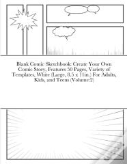 Blank Comic Sketchbook