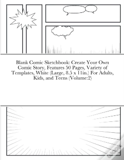 Capa do artigo Blank Comic Sketchbook