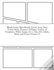 Blank Comic Sketchbook