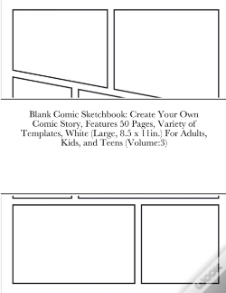 Capa do artigo Blank Comic Sketchbook