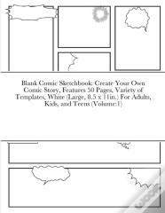 Blank Comic Sketchbook