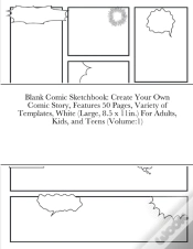 Capa do artigo Blank Comic Sketchbook