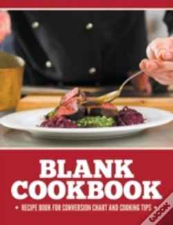 Capa do artigo Blank Cookbook Recipe Book For Conversion Chart And Cooking Tips