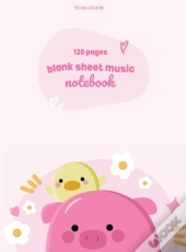 Blank Sheet Music Notebook