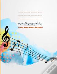 Blank Sheet Music Notebook