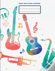 Blank Sheet Music Notebook