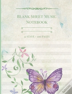 Capa do artigo Blank Sheet Music Notebook