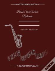 Blank Sheet Music Notebook