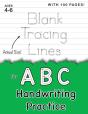 Blank Tracing Lines For Abc Handwriting Practice (Large 8.5x11 Size!) - Preview