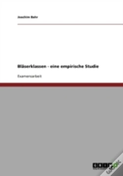 Capa do artigo Blaserklassen - Eine Empirische Studie