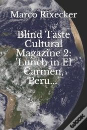 Capa do artigo Blind Taste Cultural Magazine 2