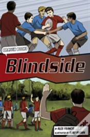 Capa do artigo Blindside (Graphic Reluctant Reader)