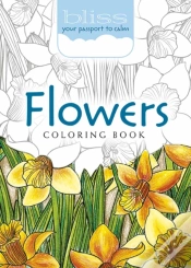 Capa do artigo Bliss Flowers Coloring Book