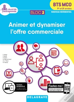 Capa do artigo Bloc 2 ; Animation Et Dynamisation De L'Offre Commerciale ; Bts Mco ; 1re Et 2e Années ; Pochette Élève