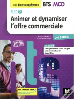 Capa do artigo Bloc 2 Animer Et Dynamiser L'Offre Commerciale Bts Mco 1&2 - Ed. 2019 Manuel Eleve