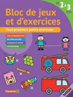 Capa do artigo Bloc De Jeux Et D'Exercices - Premiers Exercices (2-3 A.)