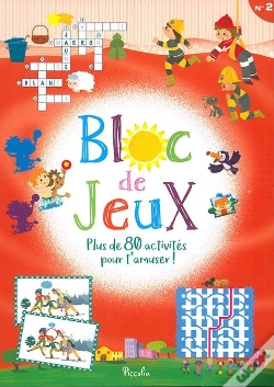 Capa do artigo Bloc Jeux Plus De 80 Activites Pour T Amuser/Bloc Jeux N 2 Couv Rouge