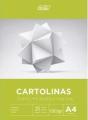 Bloco A4 Cartolina Branco 180grs 25 Folhas - Preview