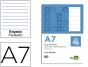 Bloco de Apontamentos Pautado A7 Liderpapel. 80 folhas - Preview