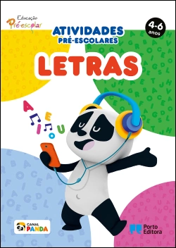 Capa do artigo Bloco de Atividades Pré-escolares Panda: Letras