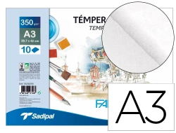 Capa do artigo Bloco de desenho aguarela sadipal fabriano colado din a3 10 folhas 350 g/m2 grao suave