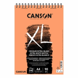 Capa do artigo Bloco De Desenho Canson Xl Extra White A4 Espiral 90G 120Fl 200787500