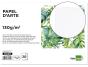 Bloco de desenho liderpapel verona colado folio 20 folhas branco creme - Preview