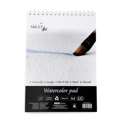 Capa do artigo Bloco de Desenho SM.LT Watercolor Cold Press A4