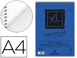Capa do artigo Bloco de Desenho XL Mix Para Aguarela - Canson - Dim. A4 21x29,7cm 30 folhas 300 gr