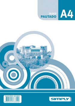 Capa do artigo Bloco De Notas A4 Simply Pautado 80Fl Colado