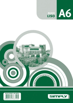 Capa do artigo Bloco De Notas A6 Simply Liso 80Fl Colado