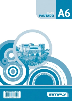 Capa do artigo Bloco De Notas A6 Simply Pautado 80Fl Colado