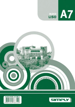 Capa do artigo Bloco De Notas A7 Simply Liso 80Fl Colado