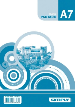Capa do artigo Bloco De Notas A7 Simply Pautado 80Fl Colado