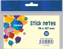 Capa do artigo Bloco De Notas Aderentes Centrum 76X127Mm Amarelo Pastel 100Fl 80084 Blister