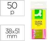 Capa do artigo Bloco de notas adesivas q-connect fluorescente 40 x 50 mm
