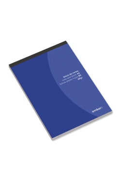 Capa do artigo Bloco de Notas Ambar A5 80 Folhas Pautado