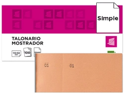 Capa do artigo Bloco de taloes 6/4 laranja (20 unidades)