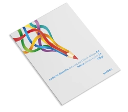 Capa do artigo Bloco Desenho Ambar A4 Cavalinho 120G 24Fl 100304870010