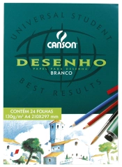 Capa do artigo Bloco Desenho Canson A4 040.2501/5602 24Fl (Cavalinho)