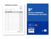 Capa do artigo Bloco empregado de mesa simples 105x155 mm (10 unidades)
