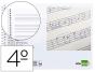 Bloco musica liderpapel quarto 20 folhas 100 gr pentagrama com 4 mm de entrelinhas - Preview