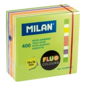 Capa do artigo Bloco Notas Aderentes Milan 76X76Mm Néon 4155 Np 400