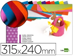 Capa do artigo Bloco trabalhos manuais liderpapel folio papel crepe 10 folhas sortidas