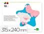 Bloco Trabalhos Manuais Liderpapel - Goma Eva - Fólio 10 Pranchas Cores Sortidas (10 Unidades) - Preview
